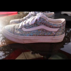 Glittery Vans